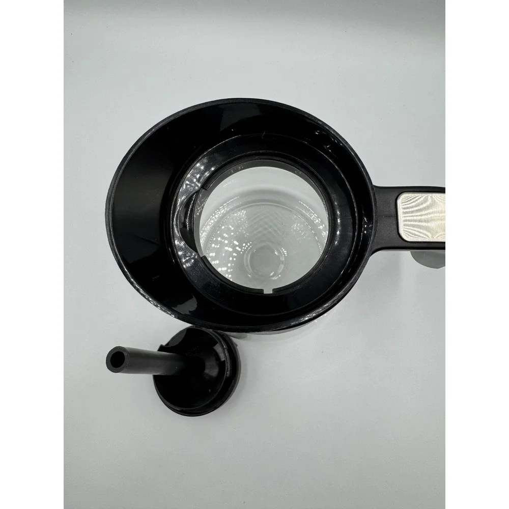 Ninja Coffee Maker Carafe CP301 10-Cup Glass Pot Black Silver Glass Replacement